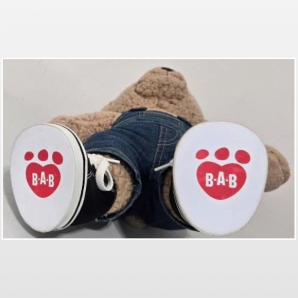 Build A Bear BAB Teddy Bear Tan Plush Stuffed Animal 2019 - Picture 12 of 14